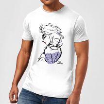 Die Eiskönigin Elsa Sketch Herren T-Shirt - Weiß - XXL