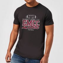 East Mississippi Community College Lions Distressed Men's T-Shirt - Black - L