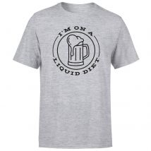 Liquid Diet Beer Men's T-Shirt - Grey - M