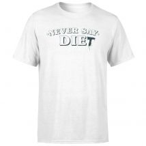 Never Say Die-t Men's T-Shirt - White - XL - White