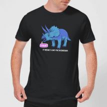 RAWR! It Means I Love You Men's T-Shirt - Black - M - Black