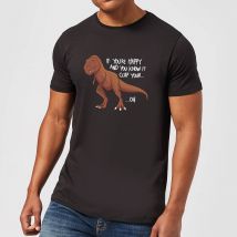 If You're Happy And You Know It Men's T-Shirt - Black - L - Black