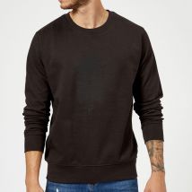 Skulls And Flowers Sweatshirt - Black - 5XL