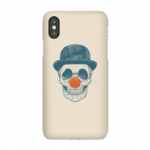 Balazs Solti Red Nosed Skull Phone Case for iPhone and Android - iPhone XS Max - Snap Case - Matte