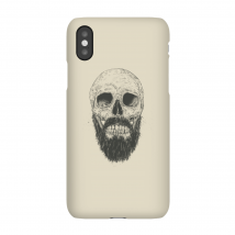 Balazs Solti Bearded Skull Phone Case for iPhone and Android - iPhone XS - Snap Case - Matte