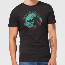 T-Shirt Homme Surf Or Die Native Shore - Noir - 5XL