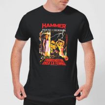 Hammer Horror Frankenstein Crea La Femme Men's T-Shirt - Black - S