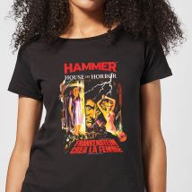 T-Shirt Femme Frankenstein Créa La Femme - Noir - L