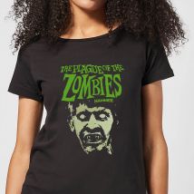 Hammer Horror Plague Of The Zombies Portrait Women's T-Shirt - Black - 3XL