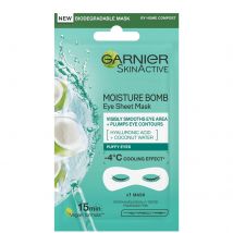 Garnier Hyaluronsäure und Kokoswasser Feuchtigkeitsspendende Aufpolsternde Augentuchmaske 6 g