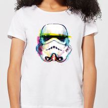 Star Wars Stormtrooper Paintbrush Damen T-Shirt - Weiß - XXL