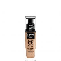 NYX Professional Makeup Can't Stop Won't Stop 24 Hour Foundation (verschiedene Farbtöne) - True Beige