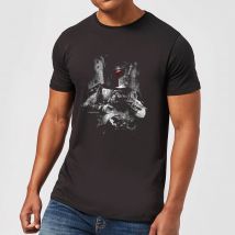 Star Wars Classic Boba Fett Distressed Herren T-Shirt - Schwarz - XXL