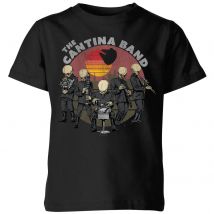 Star Wars Classic Cantina Band Kinder T-Shirt - Schwarz - 11-12 Jahre