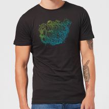 T-Shirt Homme Wubba Lubba Dub Dub Rick et Morty - Noir - XXL