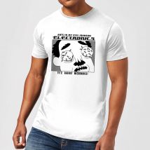 T-Shirt Homme Des Fourmis dans les Yeux Rick et Morty - Blanc - S