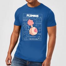 Rick and Morty Plumbus Herren T-Shirt - Zavvi Exklusiv - Royal Blau - L