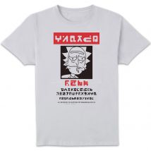 Rick and Morty Wanted Rick Herren T-Shirt - Weiß - S