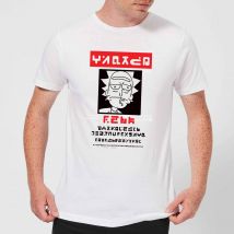 Rick and Morty Wanted Rick Herren T-Shirt - Weiß - S