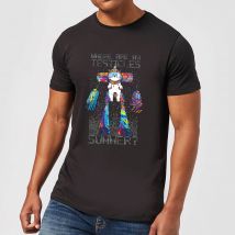 Rick and Morty Where Are My Testicles Summer Men's T-Shirt - Black - L