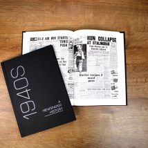 Newspaper 1940s Decade Book - Hardback