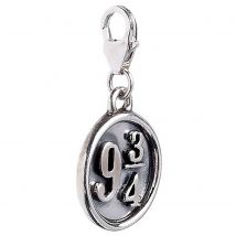 Harry Potter Sterling Silver Platform 9 3/4 Clip on Charm