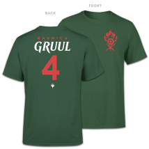 T-Shirt Homme Gruul Sports - Magic The Gathering - Vert - L