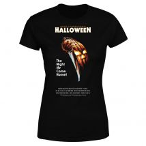 Halloween Poster Women's T-Shirt - Black - XL