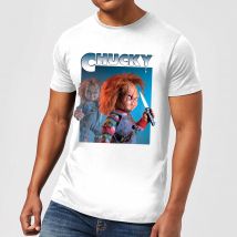 Chucky Nasty 90's Herren T-Shirt - Weiß - L