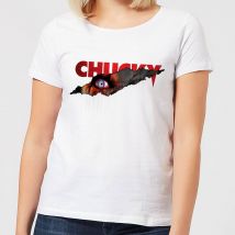 Chucky  Tear Damen T-Shirt - Weiß - XL