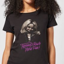 Chucky  Tiffanys Have More Fun Damen T-Shirt - Schwarz - 5XL