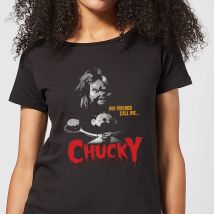 Chucky  My Friends Call Me Chucky Damen T-Shirt - Schwarz - 5XL
