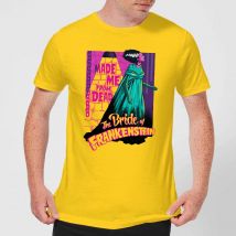 Universal Monsters Retro Bride Of Frankenstein Herren T-Shirt - Gelb - XL