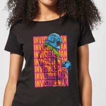 Universal Monsters Invisible Man Retro Damen T-Shirt - Schwarz - 3XL