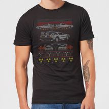 T-Shirt de Noël Homme Back In Time For Retour Vers le Futur - Noir - S