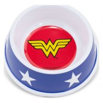 Buckle-Down DC Comics Wonder Woman Stars Single Melamine Pet Bowl - Multi