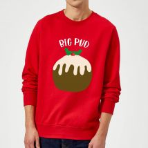 Big Pud Christmas Sweatshirt - Red - S