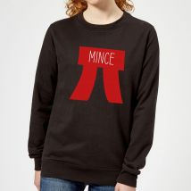 Mince Pi Women's Christmas Sweatshirt - Black - S