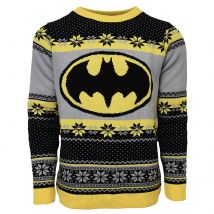 Batman Christmas Jumper - Black - L