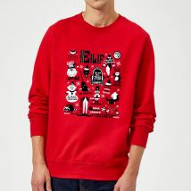 Elf Pull de Noël - Rouge - S