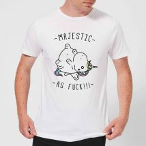 Majestic As F*** Men's T-Shirt - White - L - White