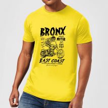 Bronx Motor Men's T-Shirt - Yellow - M