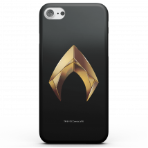 Coque Smartphone Gold Logo - Aquaman pour iPhone et Android - Coque Simple Matte