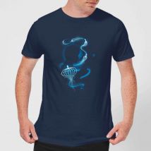 Fantastic Beasts Newt Silhouette Men's T-Shirt - Navy - M