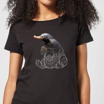 Fantastic Beasts Tribal Niffler Women's T-Shirt - Black - M