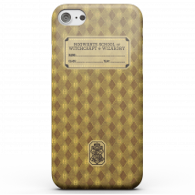 Harry Potter Hufflepuff Text Book Phone Case for iPhone and Android - Snap Case - Matte