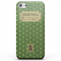 Coque Smartphone Cahier Serpentard - Harry Potter pour iPhone et Android - iPhone 8 Plus - Coque Double Vernie