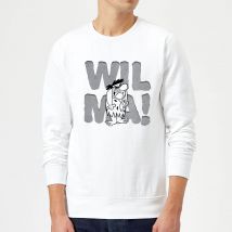 The Flintstones WILMA! Sweatshirt - White - XXL