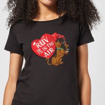 Scooby Doo Ruv Is In The Air Women's T-Shirt - Black - XL