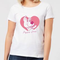 Scooby Doo Puppy Love Women's T-Shirt - White - S